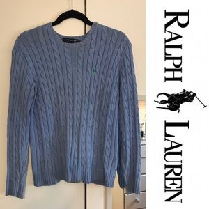 Ralph Lauren Cable-Knit Cotton Sweater